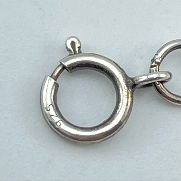 Dainty Sterling Silver Station Necklace with Multicolor Freshwater - Picture 5 of 6